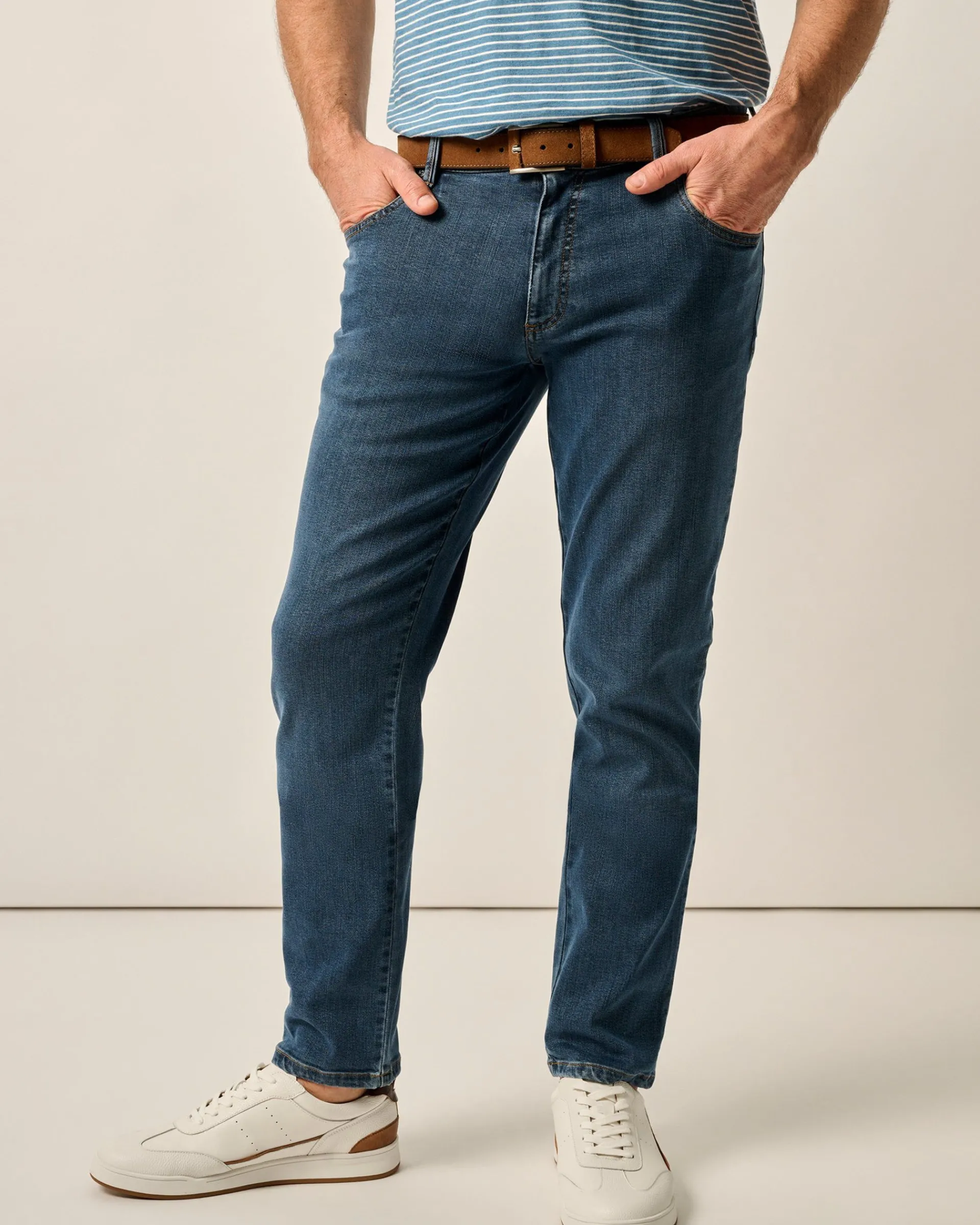 Best Anaheim Stretch Lightweight 5-Pocket Denim Jean Pants