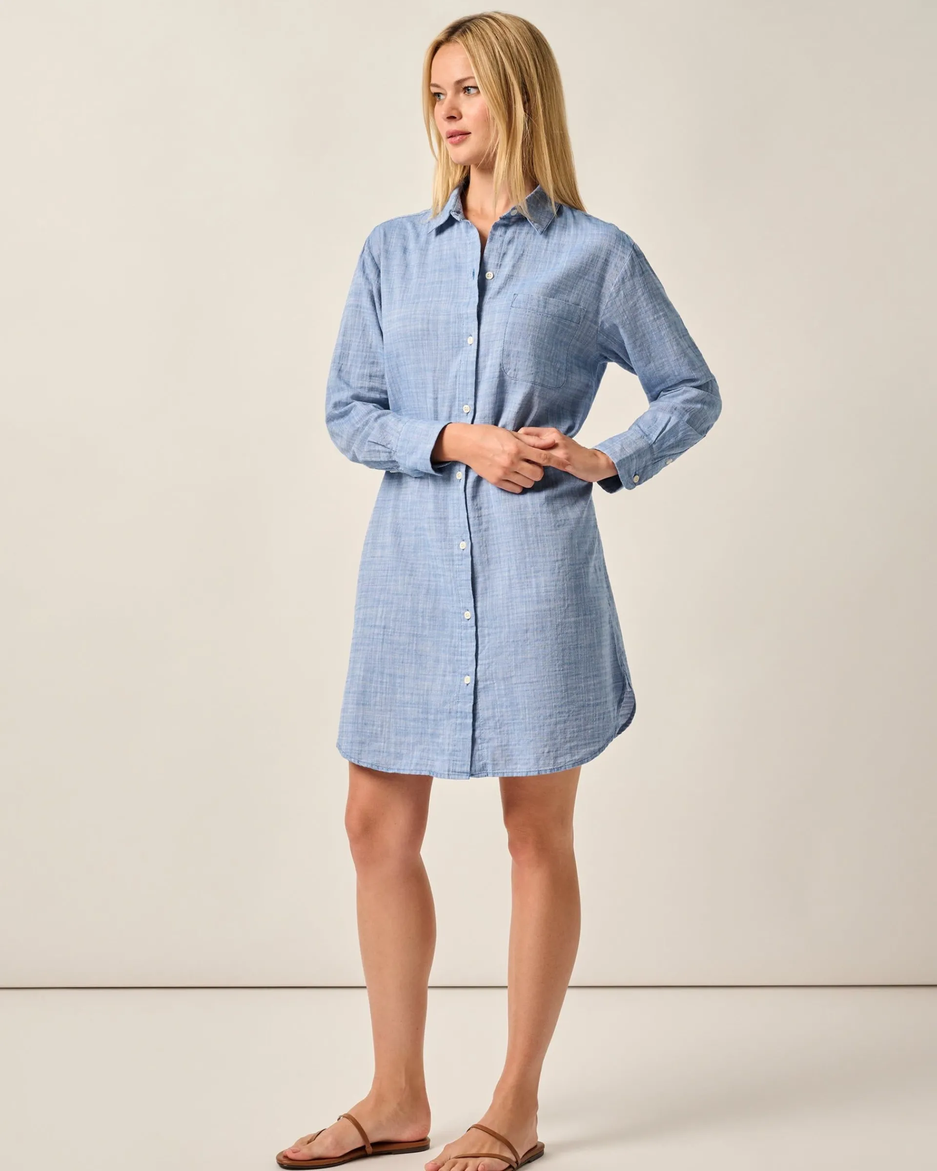 Sale Anyaa Cotton Shirt Dress Women Dresses
