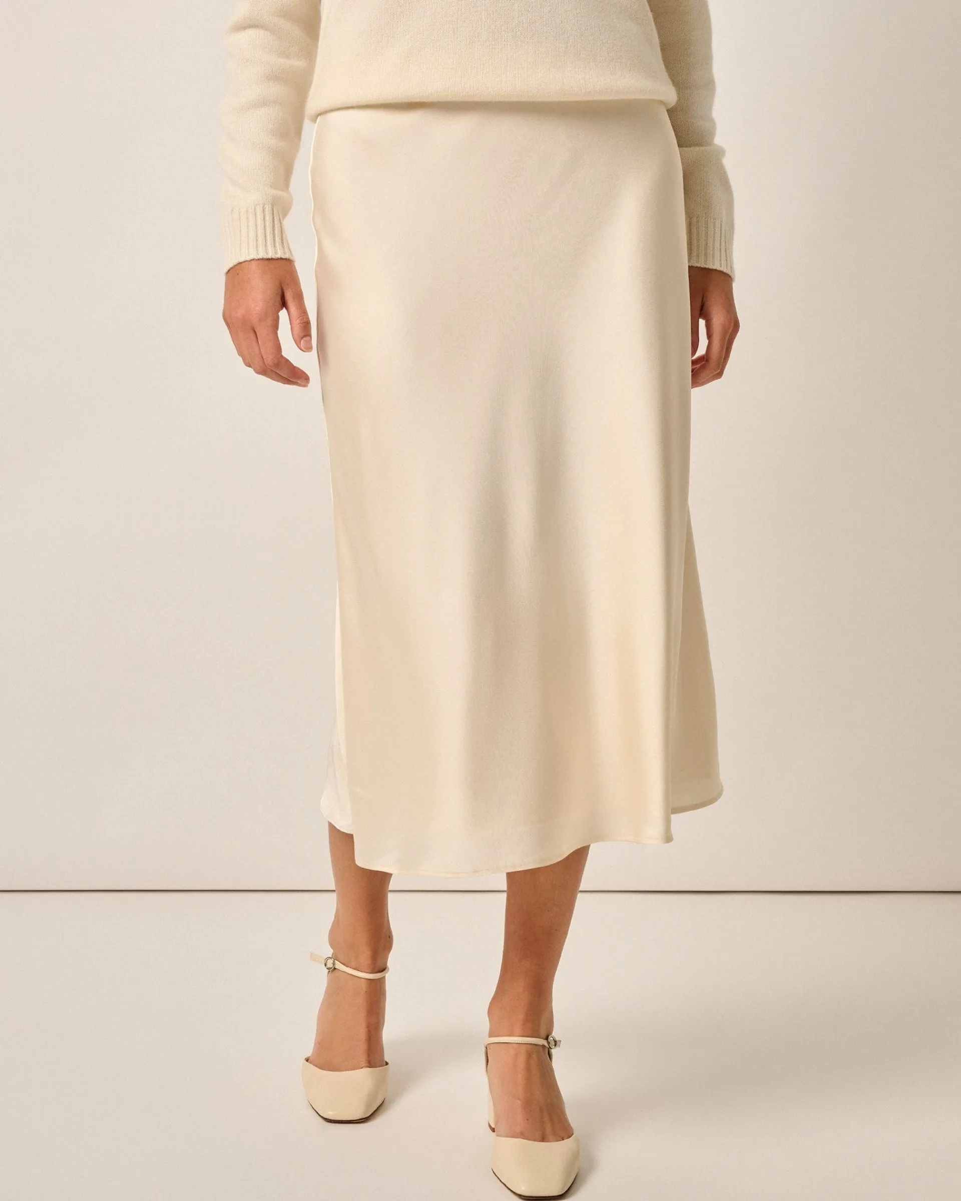 Discount Audrey Charmeuse Slip Skirt Women Shorts & Skirts