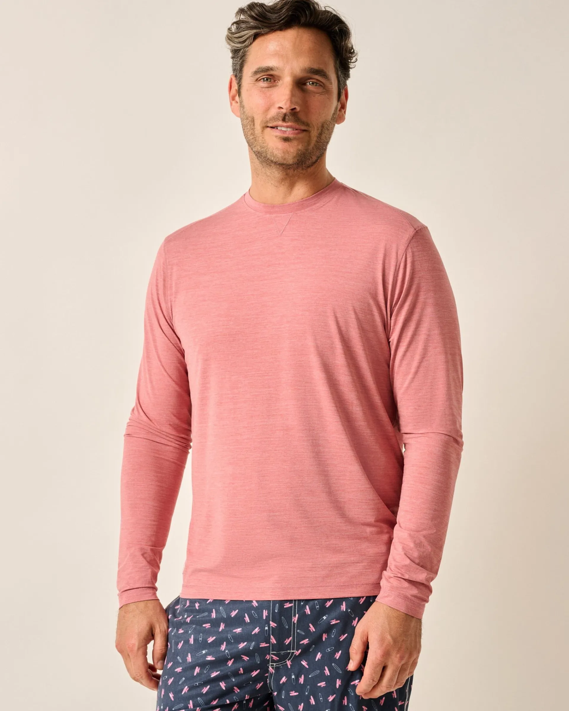 Sale Basin Performance UPF Long Sleeve Sun Shirt T-Shirts|Swim