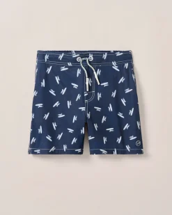 Online Boys (8-16) - Half Elastic Jr. Surf Shorts BOY Swim