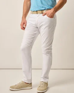 Outlet Carmel Sateen 5-Pocket Pants Pants