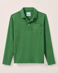 Online Coastal Wash Jr. Long Sleeve BOY Polos|Polos
