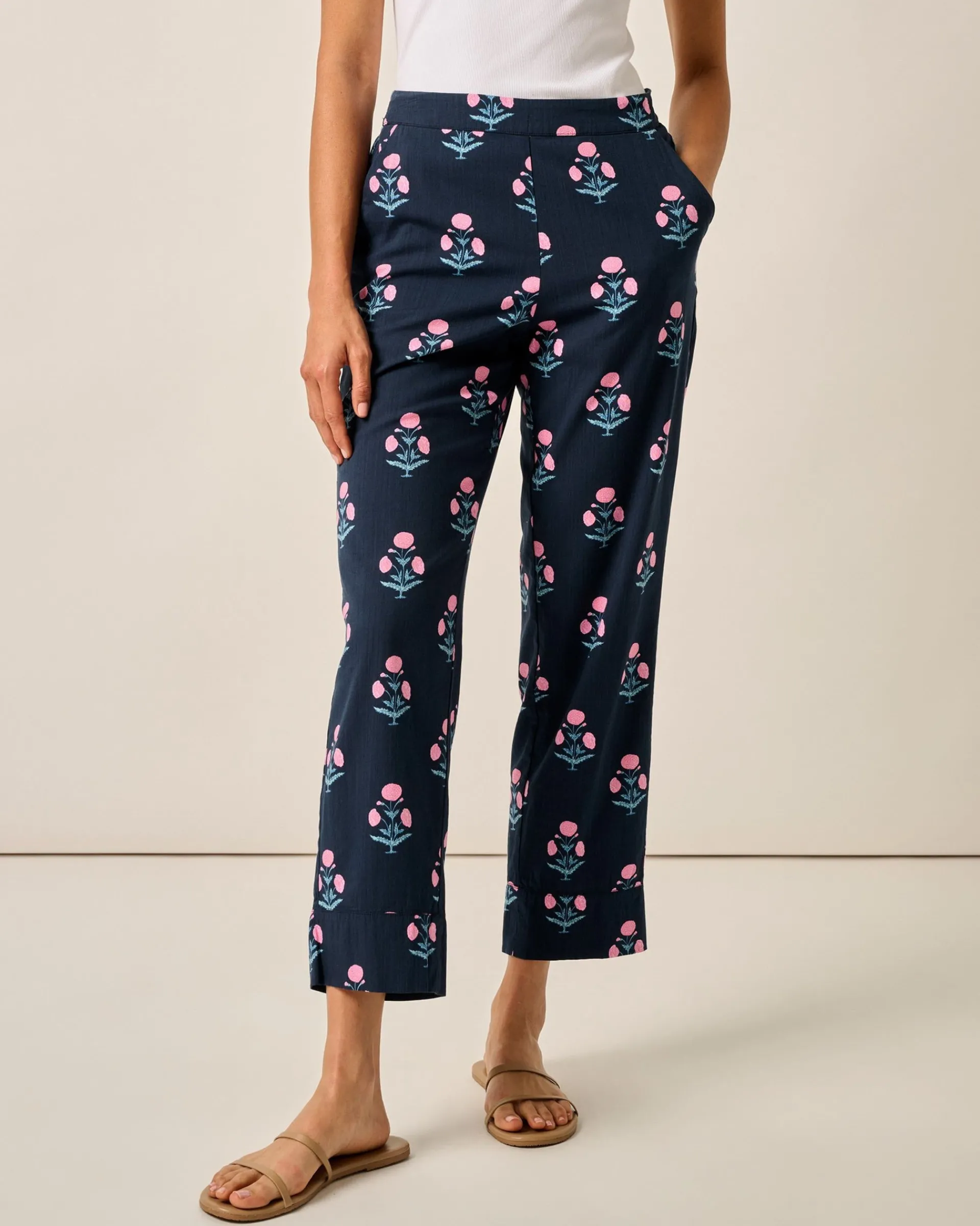 Outlet Collett Block Print Pant Women Pants