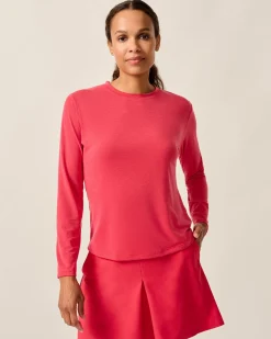 Sale Course Performance Long Sleeve T-Shirt Women Tees & Tanks|Polos & T-Shirts