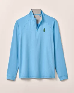Best Custom Surfer Logo Freeborne Performance 1/4 Zip Pullover Quarter-Zips|Quarter-Zips & Hoodies