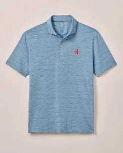 Custom Surfer Logo Huronn Featherweight Performance Polo Polos|Polos