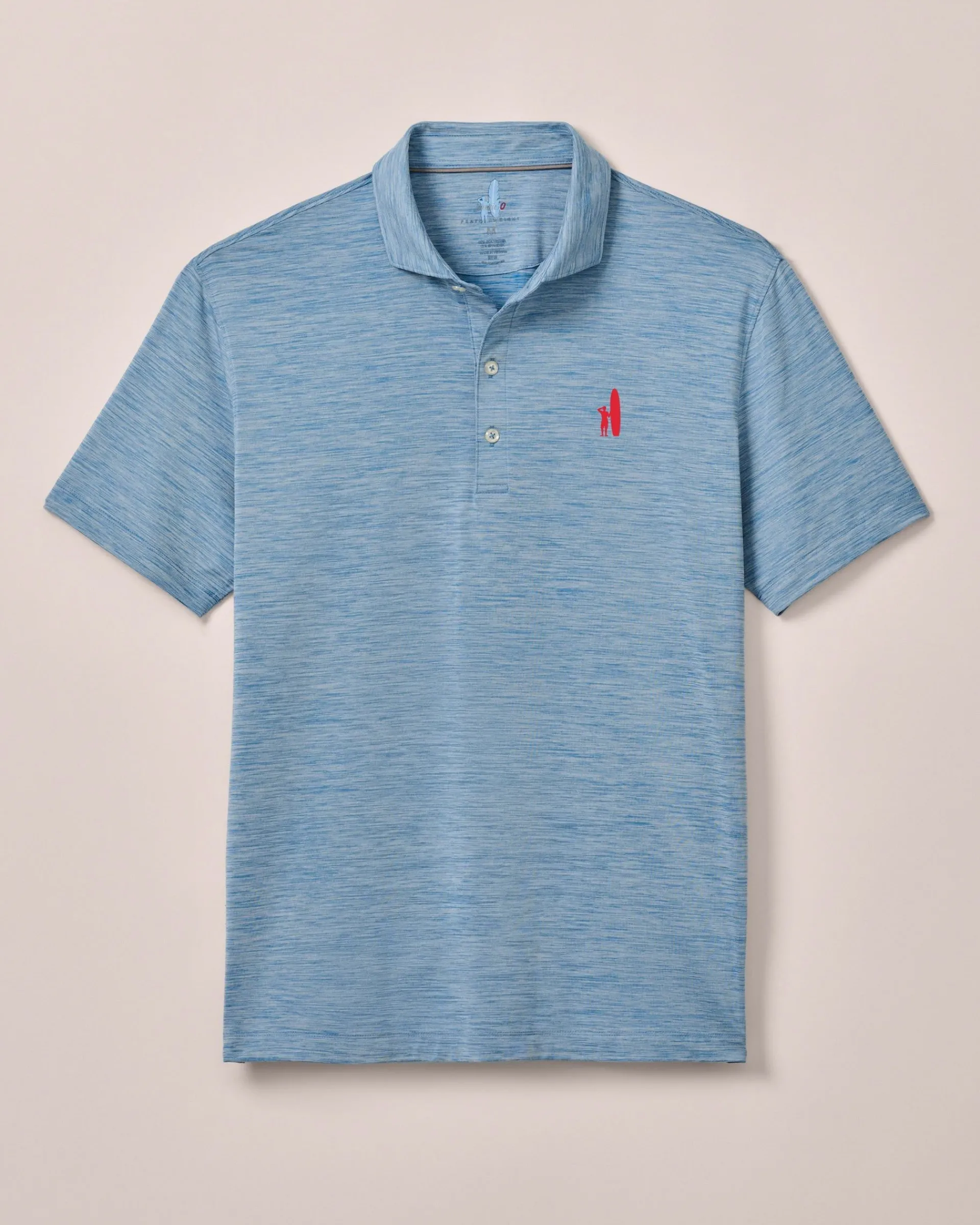 Custom Surfer Logo Huronn Featherweight Performance Polo Polos|Polos