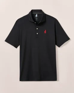 Custom Surfer Logo Huronn Featherweight Performance Polo Polos|Polos