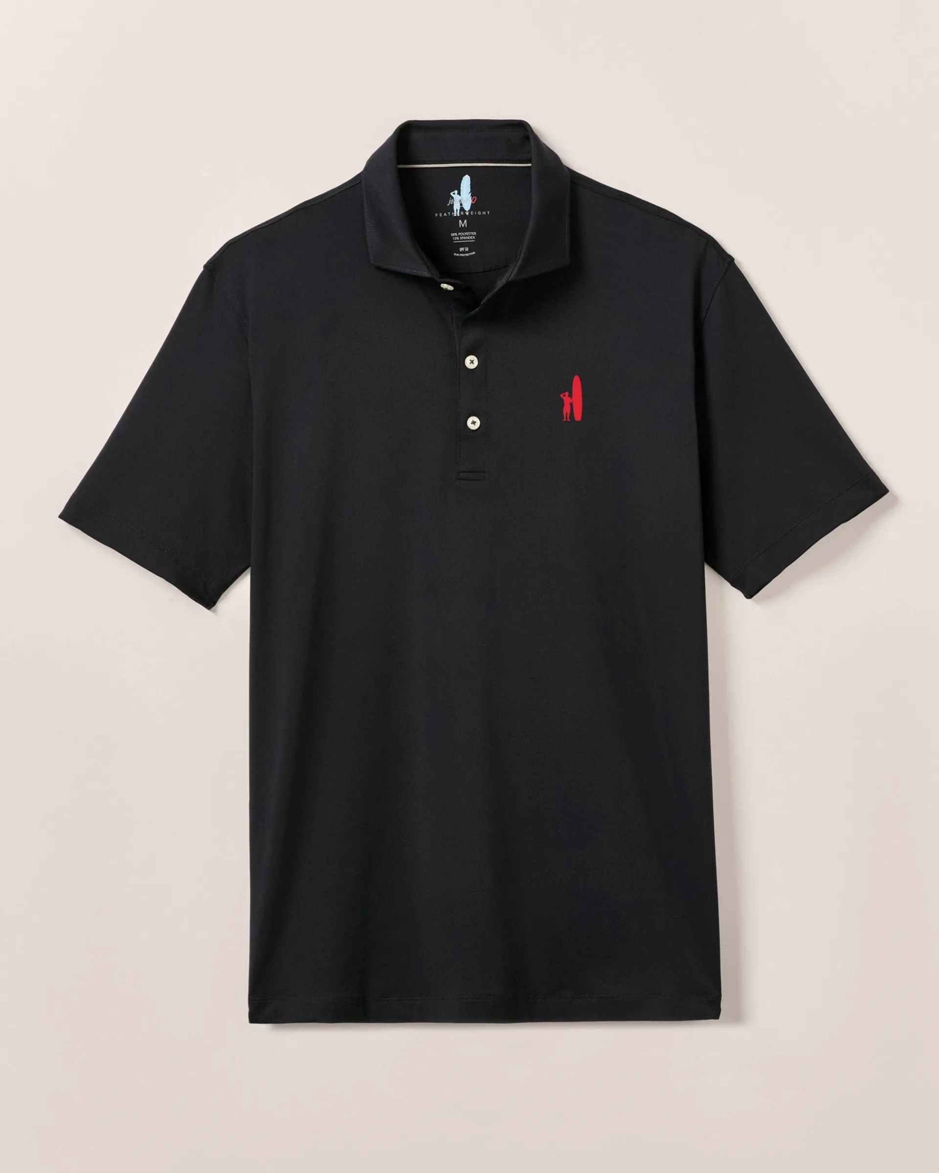 Custom Surfer Logo Huronn Featherweight Performance Polo Polos|Polos