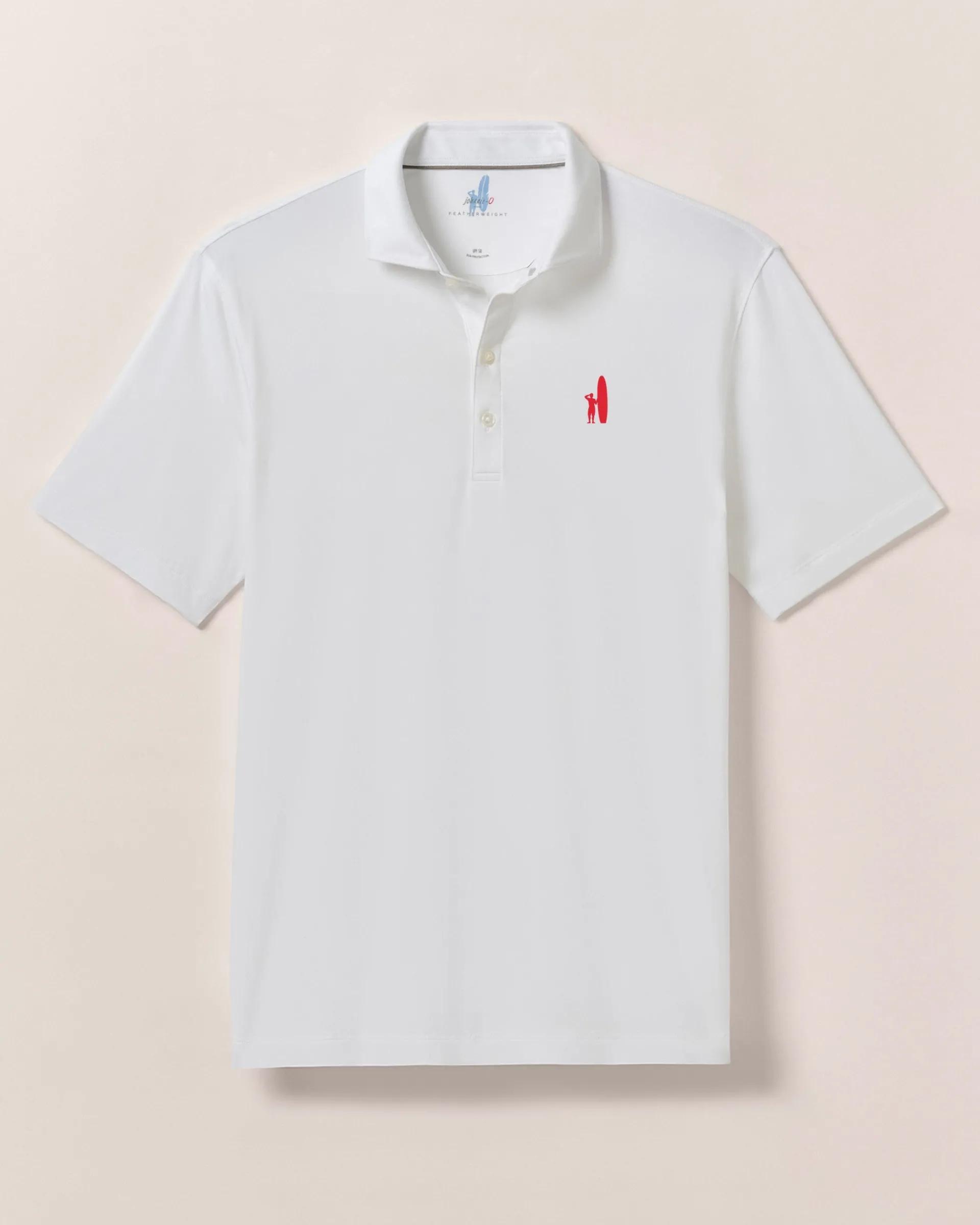 Custom Surfer Logo Huronn Featherweight Performance Polo Polos|Polos