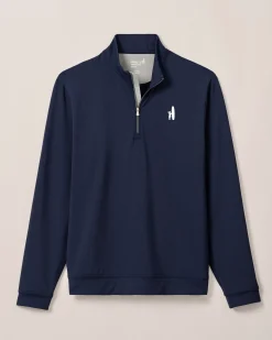 New Custom Surfer Logo Motion Performance 1/4 Zip Quarter-Zips|Quarter-Zips & Hoodies