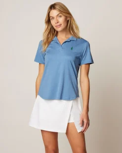 Hot Custom Surfer Logo Sadie Performance Jersey Polo Women Polos