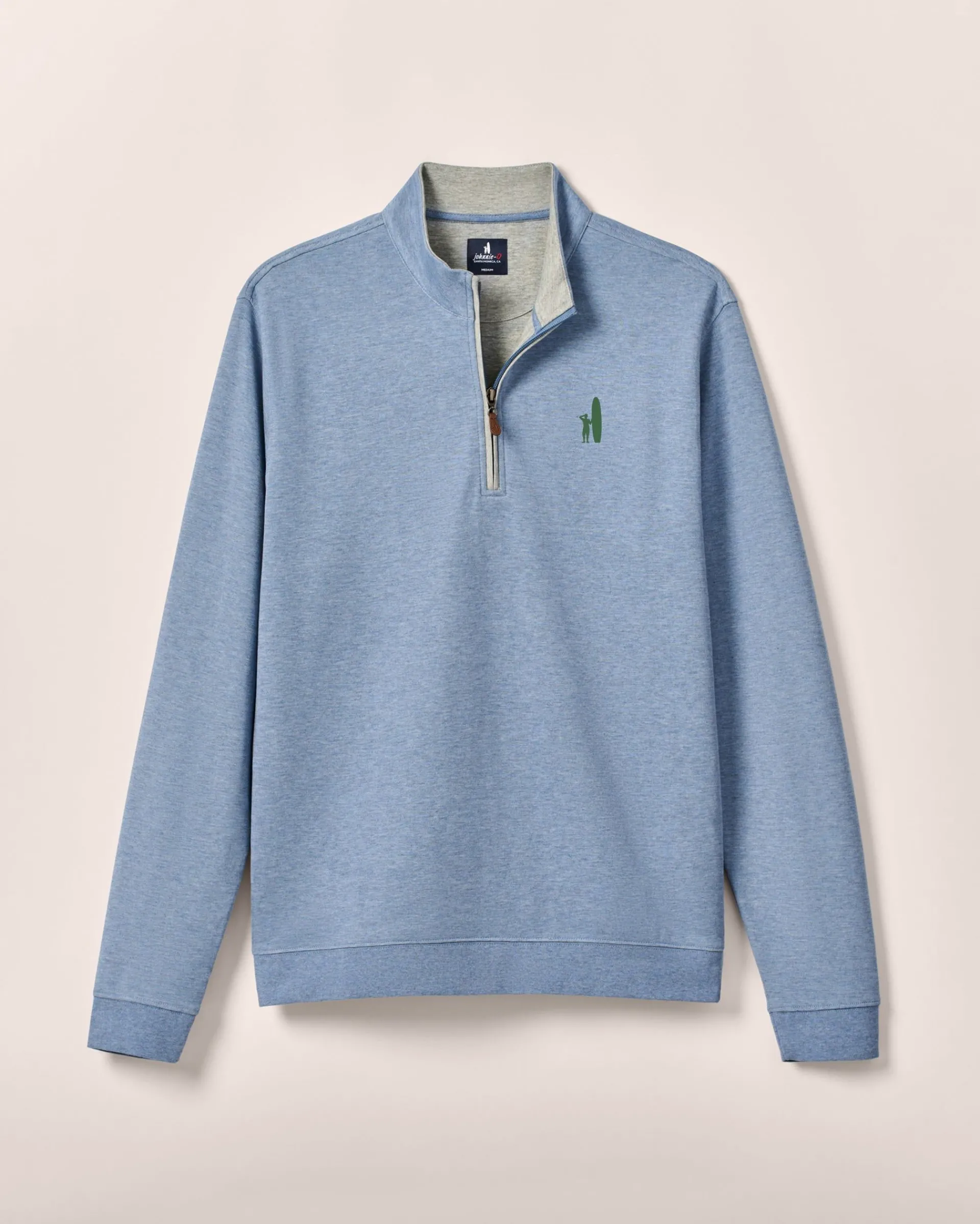 New Custom Surfer Logo Sully 1/4 Zip Pullover Quarter-Zips
