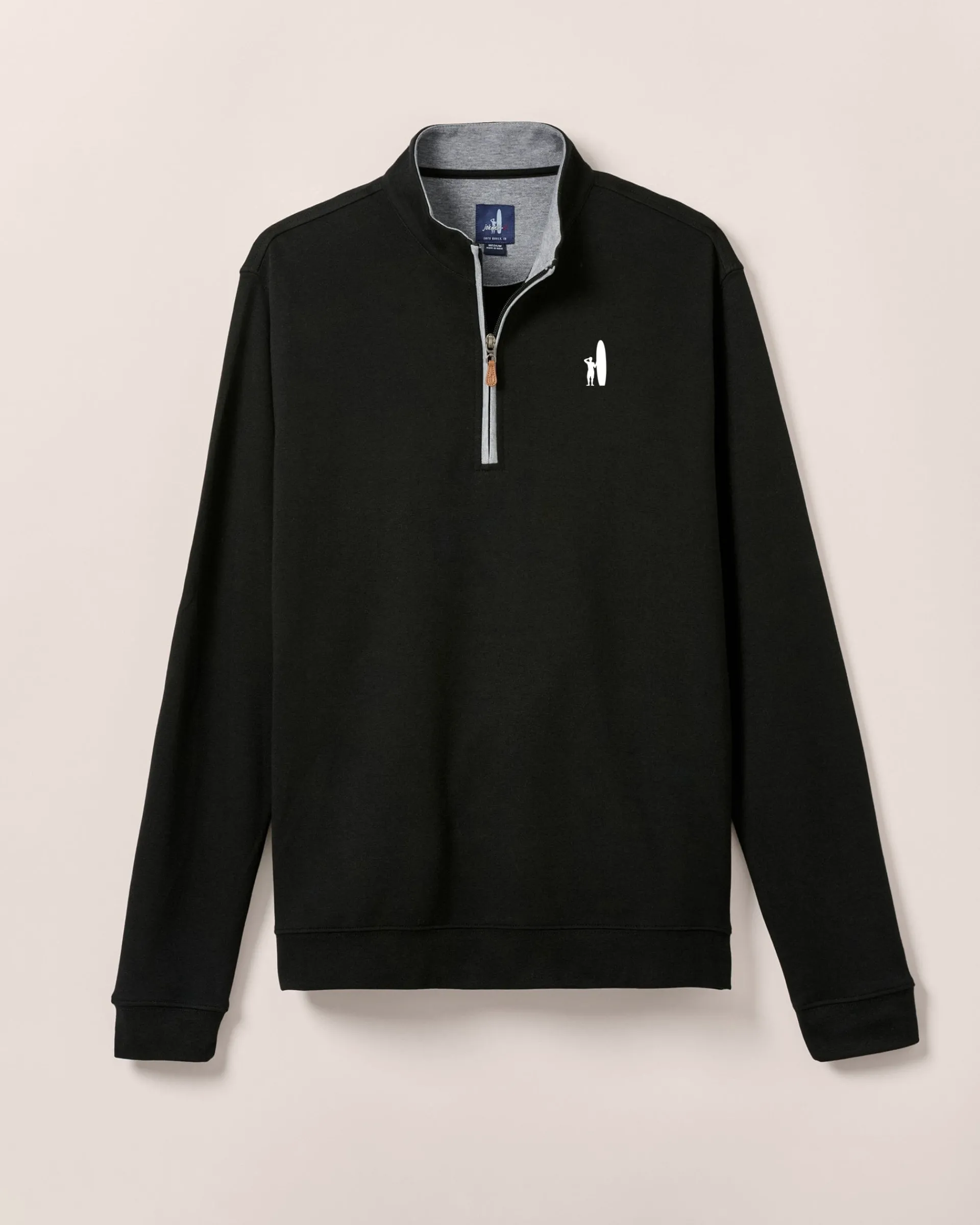 New Custom Surfer Logo Sully 1/4 Zip Pullover Quarter-Zips