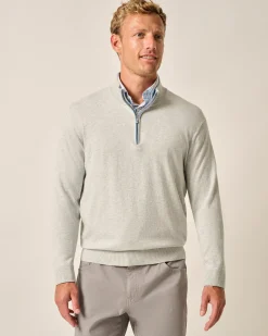 Best Desmond Plaited Cotton Blend 1/4 Zip Sweater Quarter-Zips|Sweaters