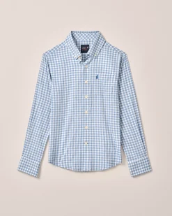 Everyday Performance Jr. Button Down Shirt - Westwood Print BOY Button Down Shirts