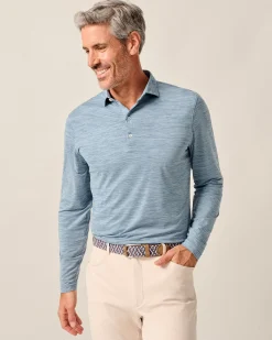 Best Featherweight Long Sleeve Performance Polo - Swing Polos|Polos