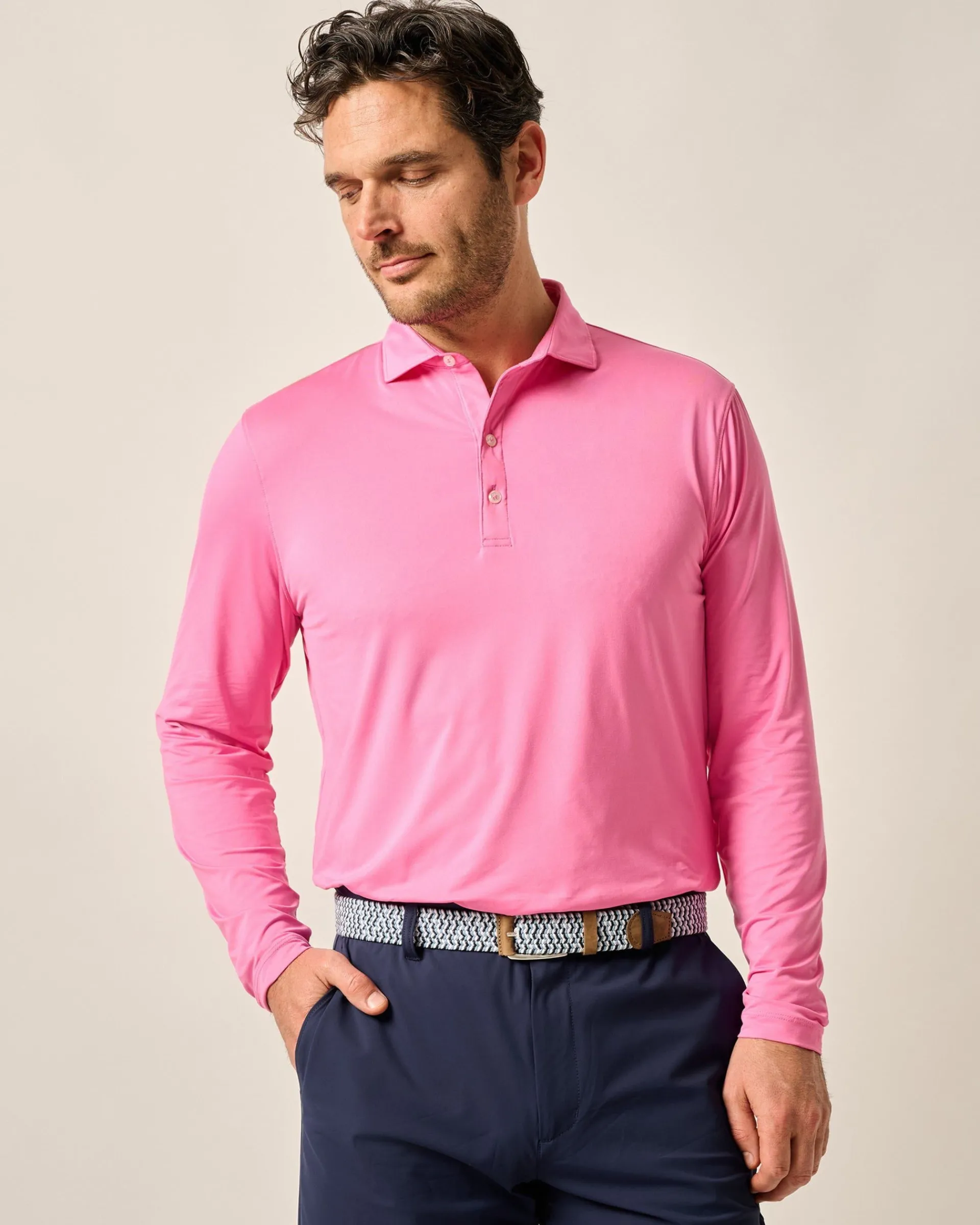 Best Featherweight Long Sleeve Performance Polo - Swing Polos|Polos