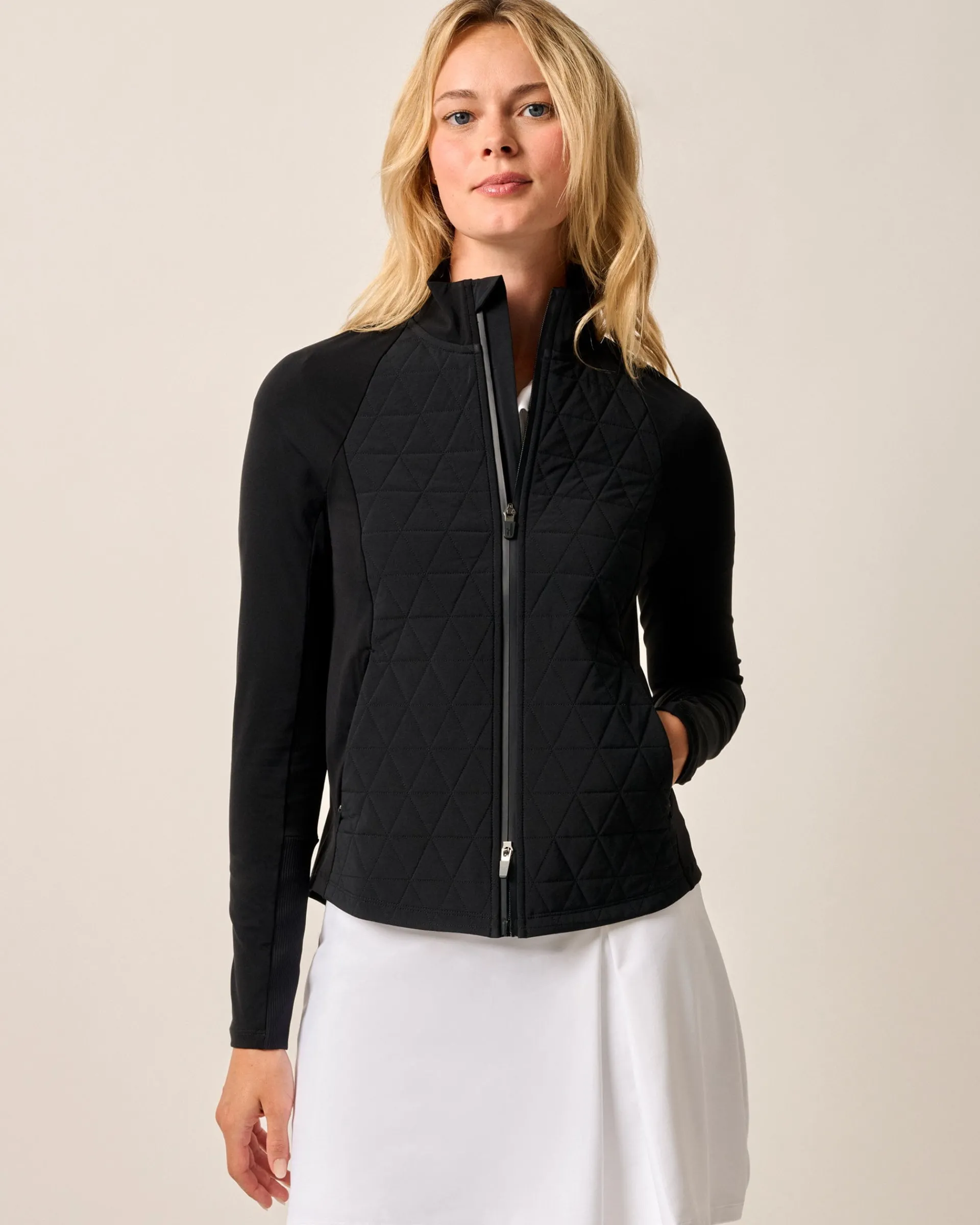 Hot Hannah Performance Mixed Media Jacket Women Outerwear|Jackets & Vests