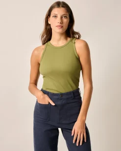 Discount Heritage Cotton Blend Tank Top Women Tees & Tanks