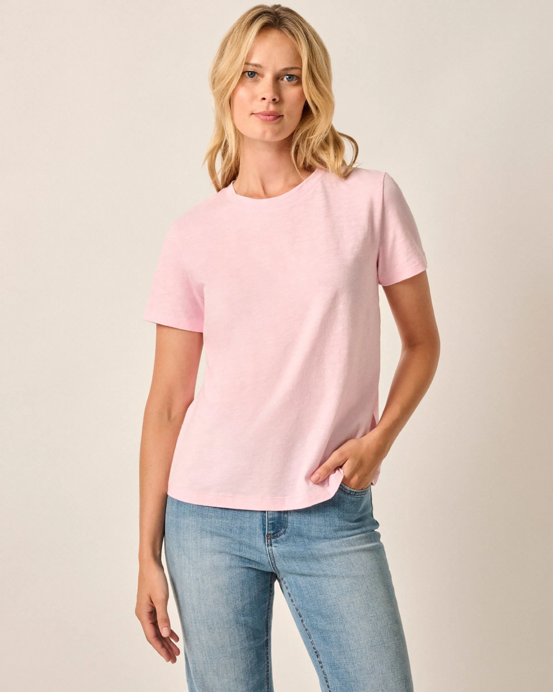 Hot Heritage Cotton Blend T-Shirt Women Tees & Tanks