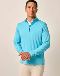 Discount Hybrid Performance 1/4 Zip Hoodie Quarter-Zips|Sweatshirts & Hoodies