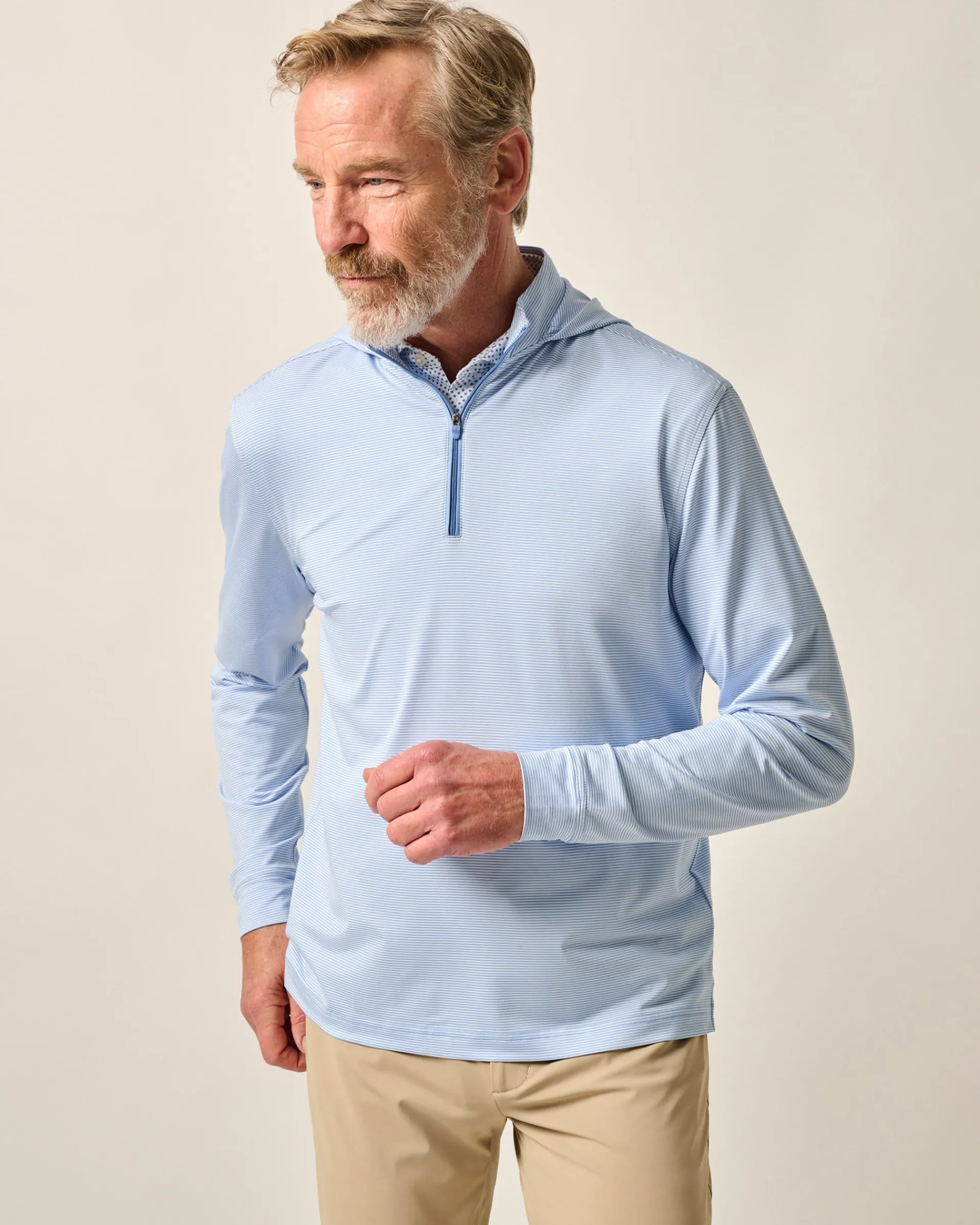 Discount Hybrid Performance 1/4 Zip Hoodie Quarter-Zips|Sweatshirts & Hoodies