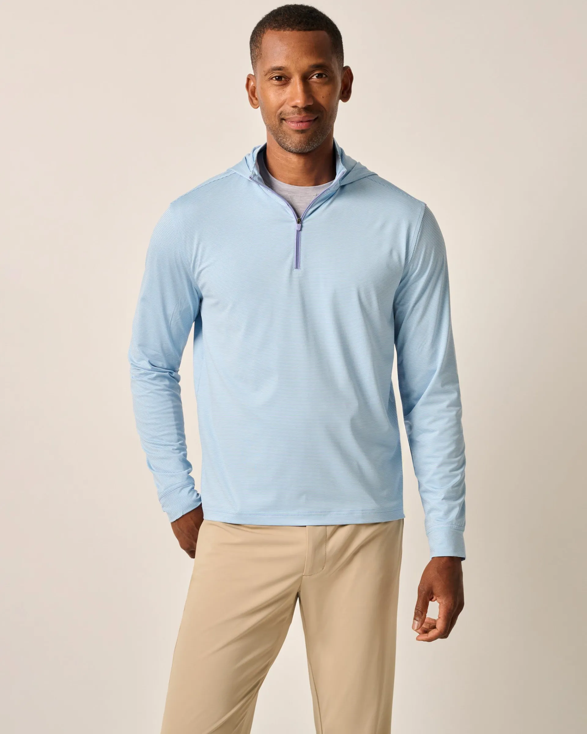 Discount Hybrid Performance 1/4 Zip Hoodie Quarter-Zips|Sweatshirts & Hoodies