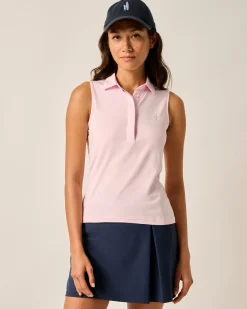 Online Kaylee Performance Sleeveless Polo Women Polos|Polos & T-Shirts