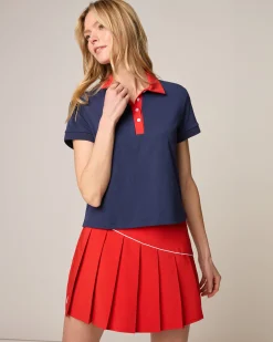 Clearance Maisie 4-Button Performance Polo Women Polos|Polos & T-Shirts