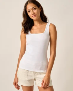 Outlet Monica Cotton Blend Tank Top Women Tees & Tanks