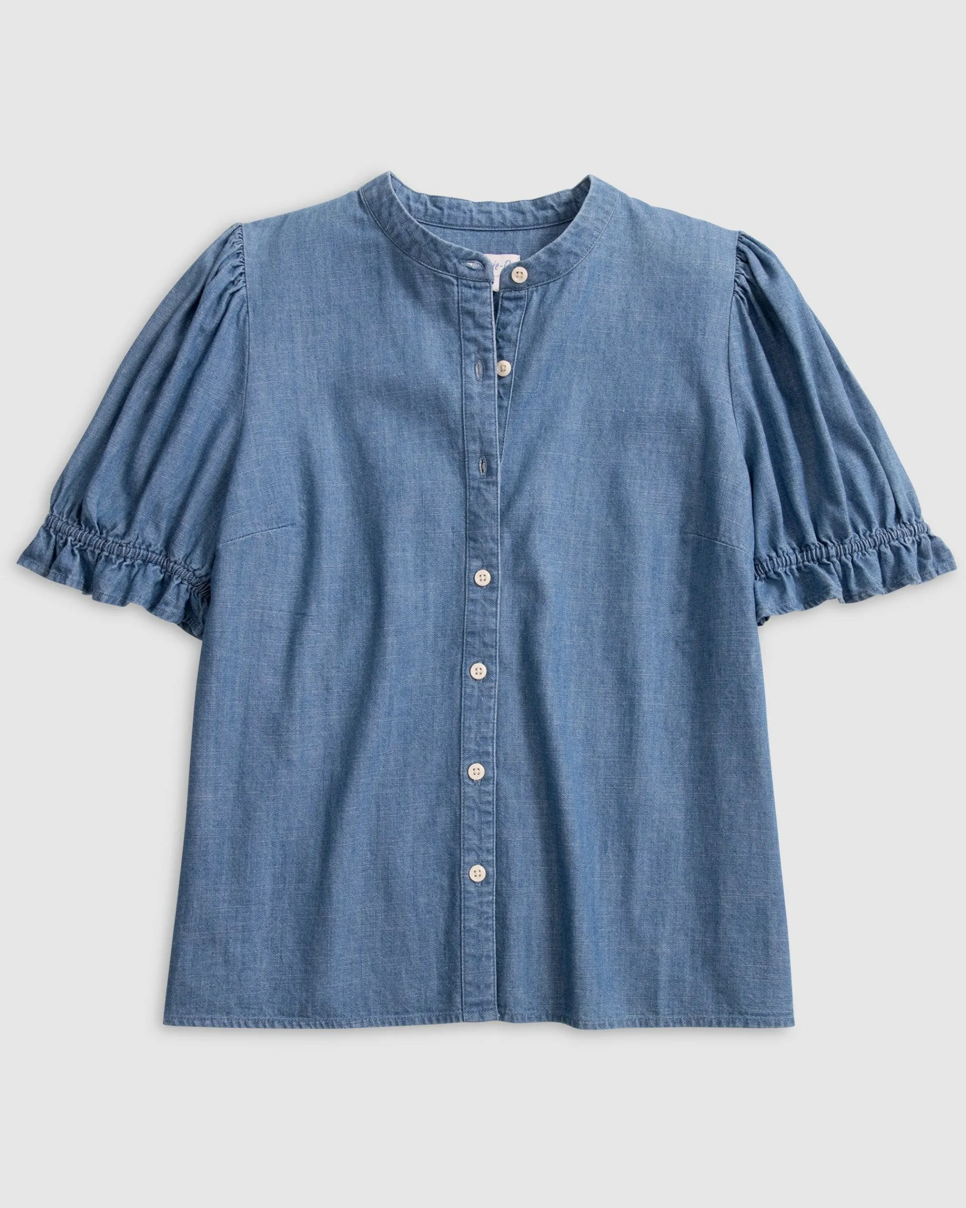 Discount Natalia Button-Up Blouse Women Shirts & Blouses