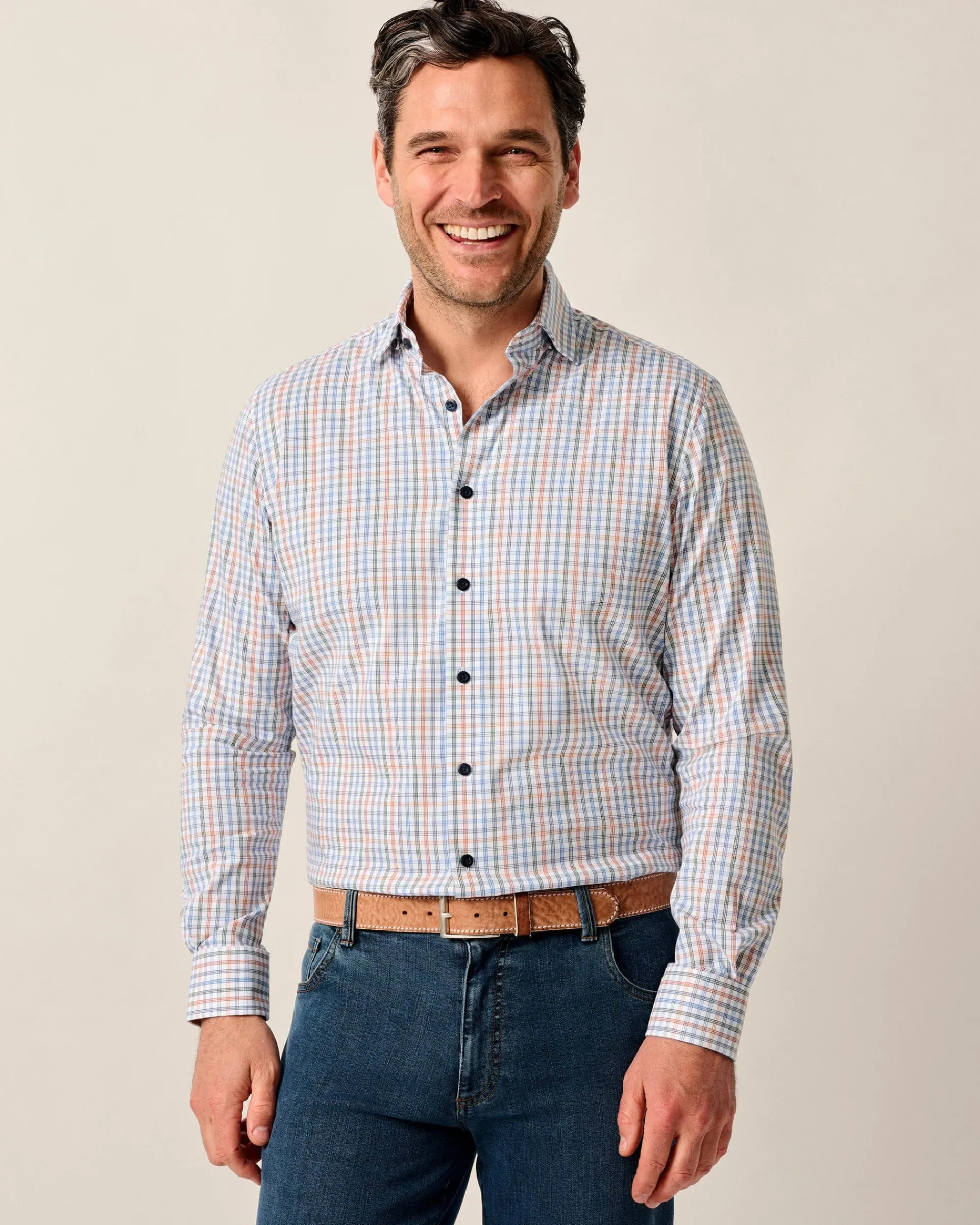 Outlet Natural Performance Button Down Shirt - Vanderwall Button Down Shirts