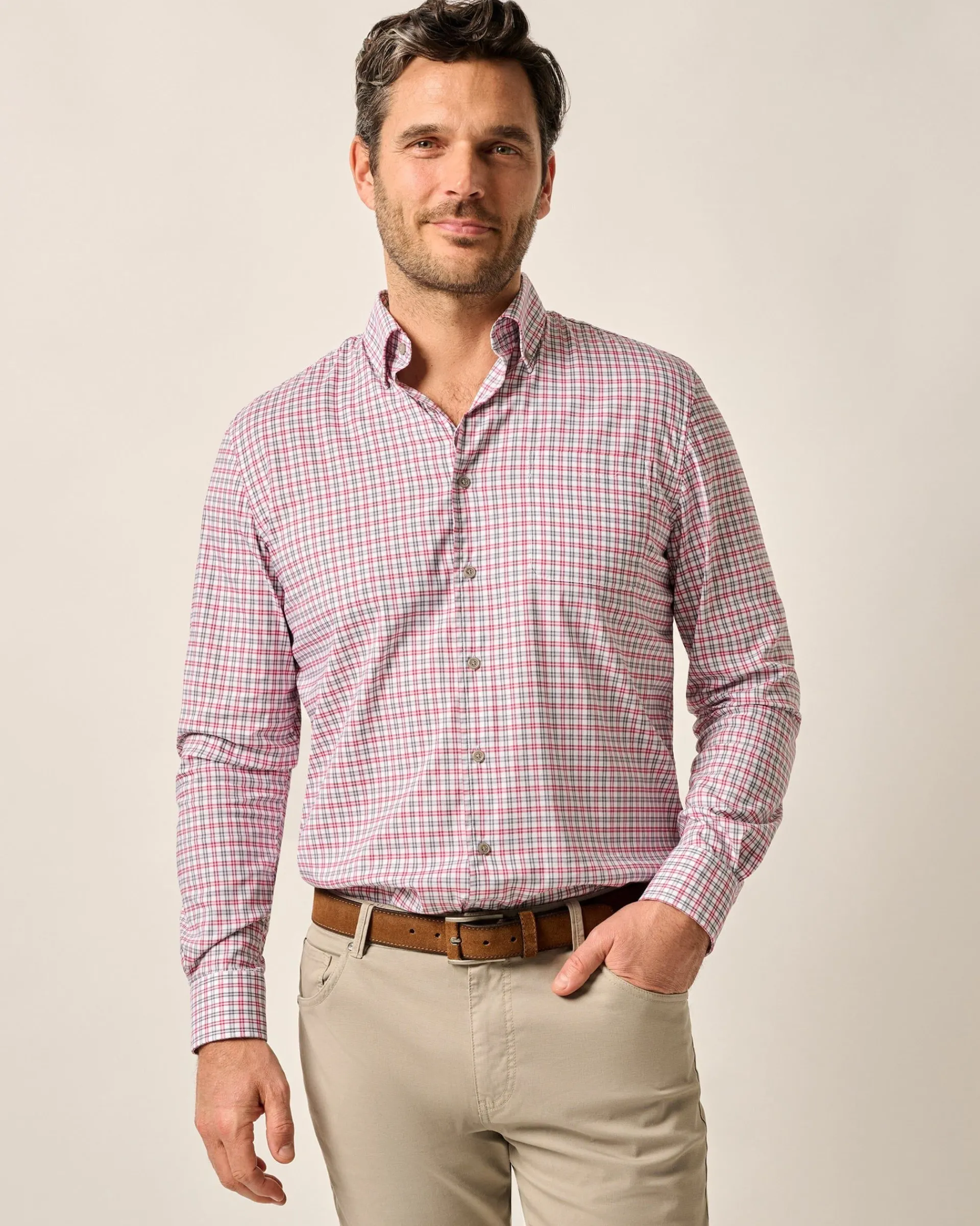 Natural Performance Button Down Shirt - Morganstern Button Down Shirts