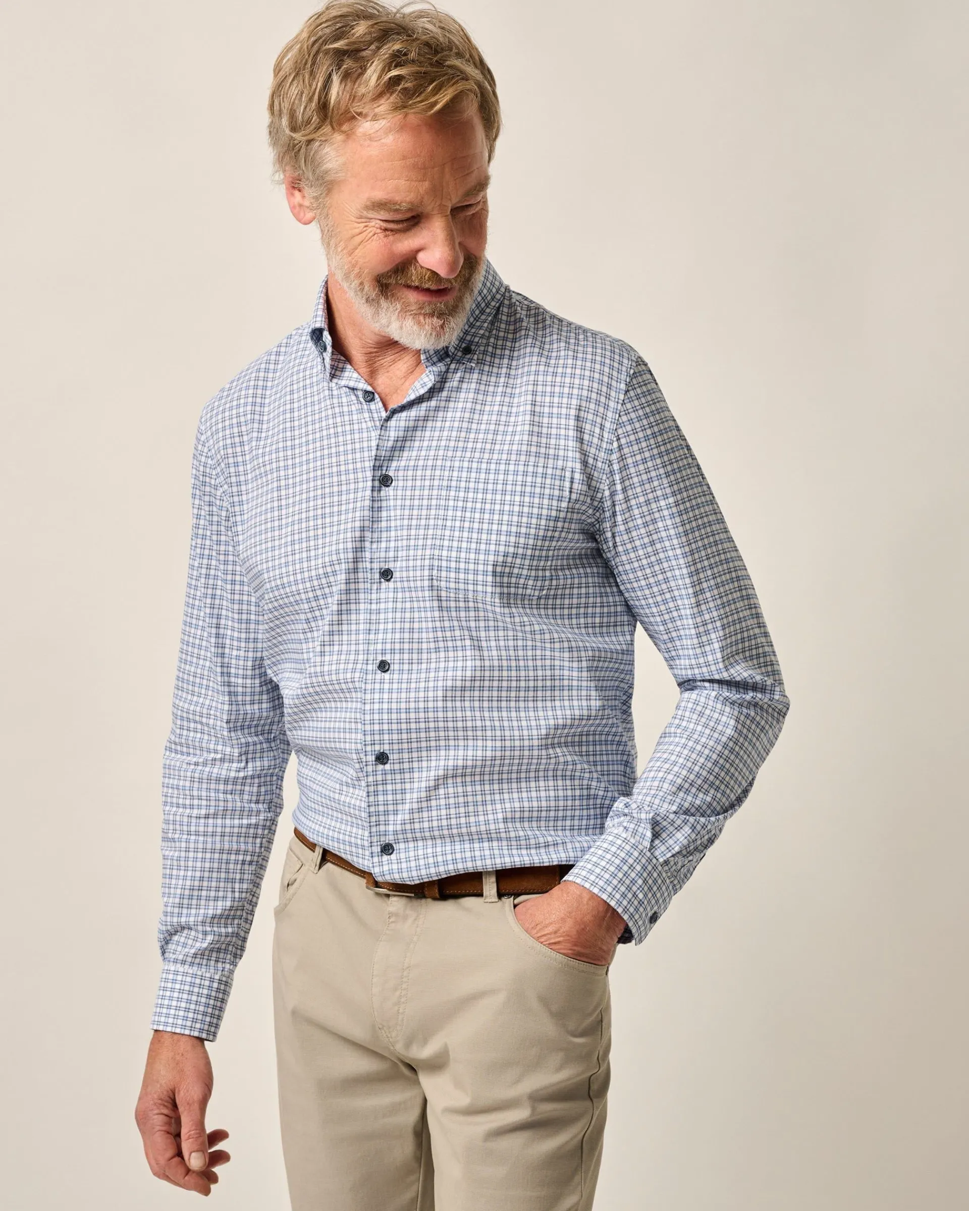 Natural Performance Button Down Shirt - Morganstern Button Down Shirts