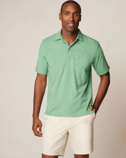 Clearance Original 4-Button Polo - Coastal Wash Polos