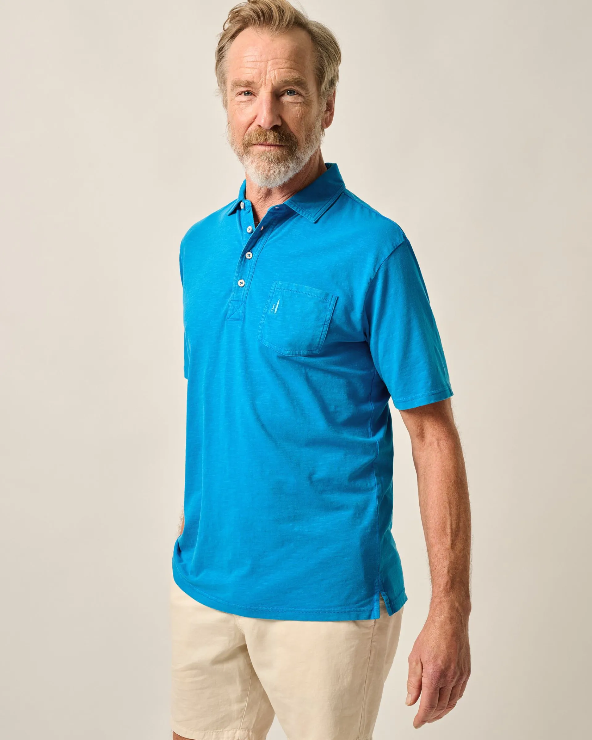 Clearance Original 4-Button Polo - Coastal Wash Polos