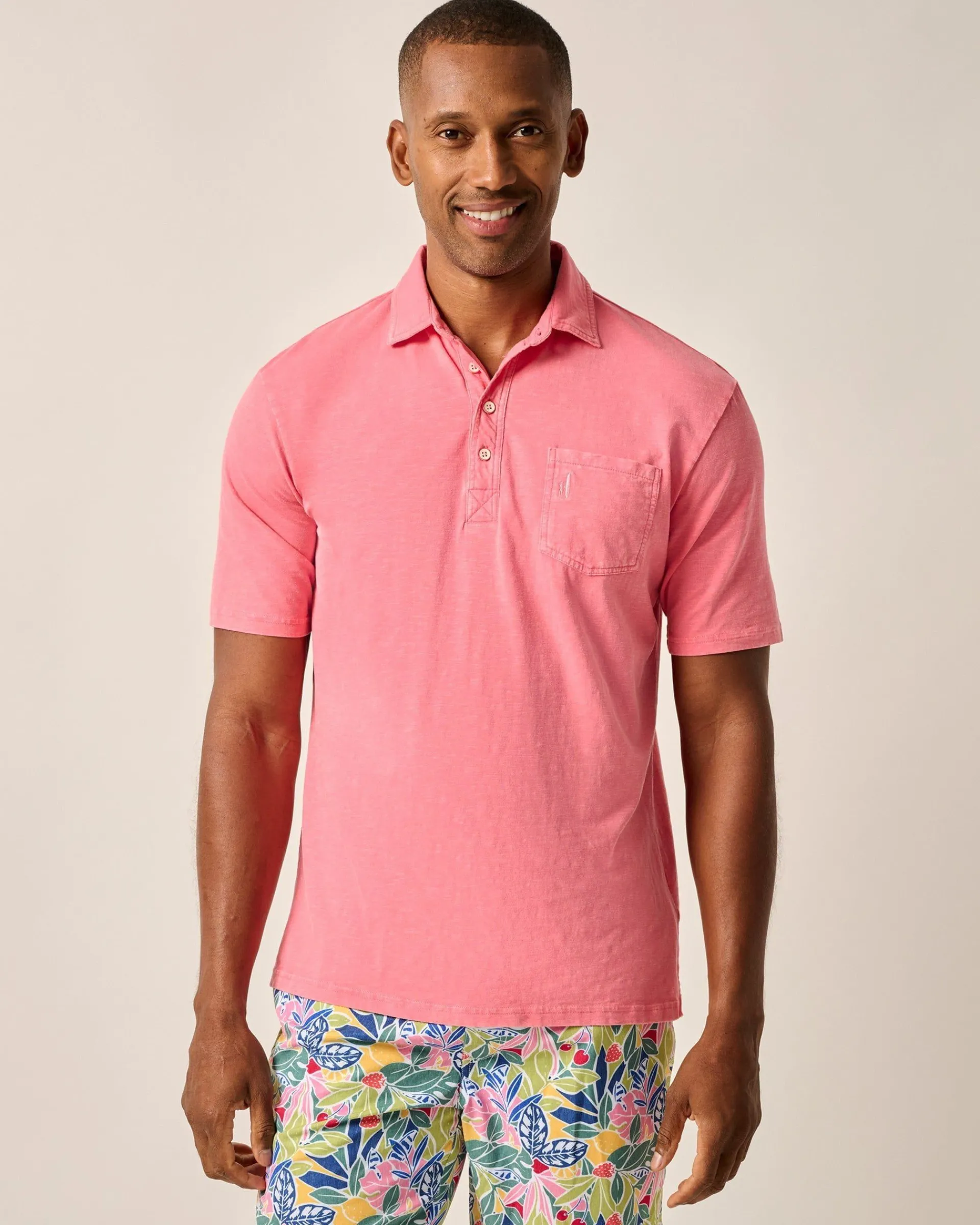 Clearance Original 4-Button Polo - Coastal Wash Polos