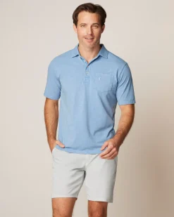 Clearance Original 4-Button Polo - Coastal Wash Polos