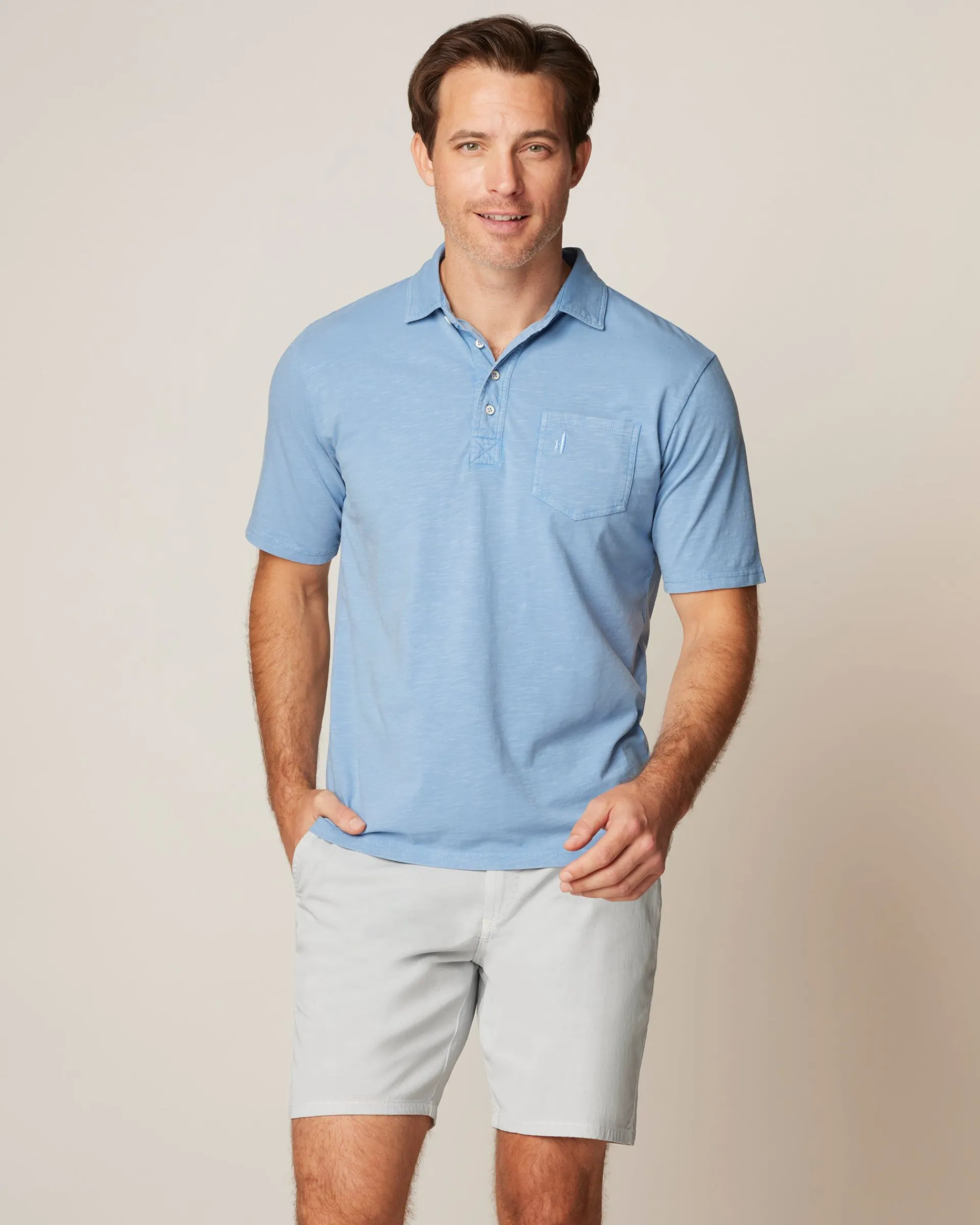 Clearance Original 4-Button Polo - Coastal Wash Polos