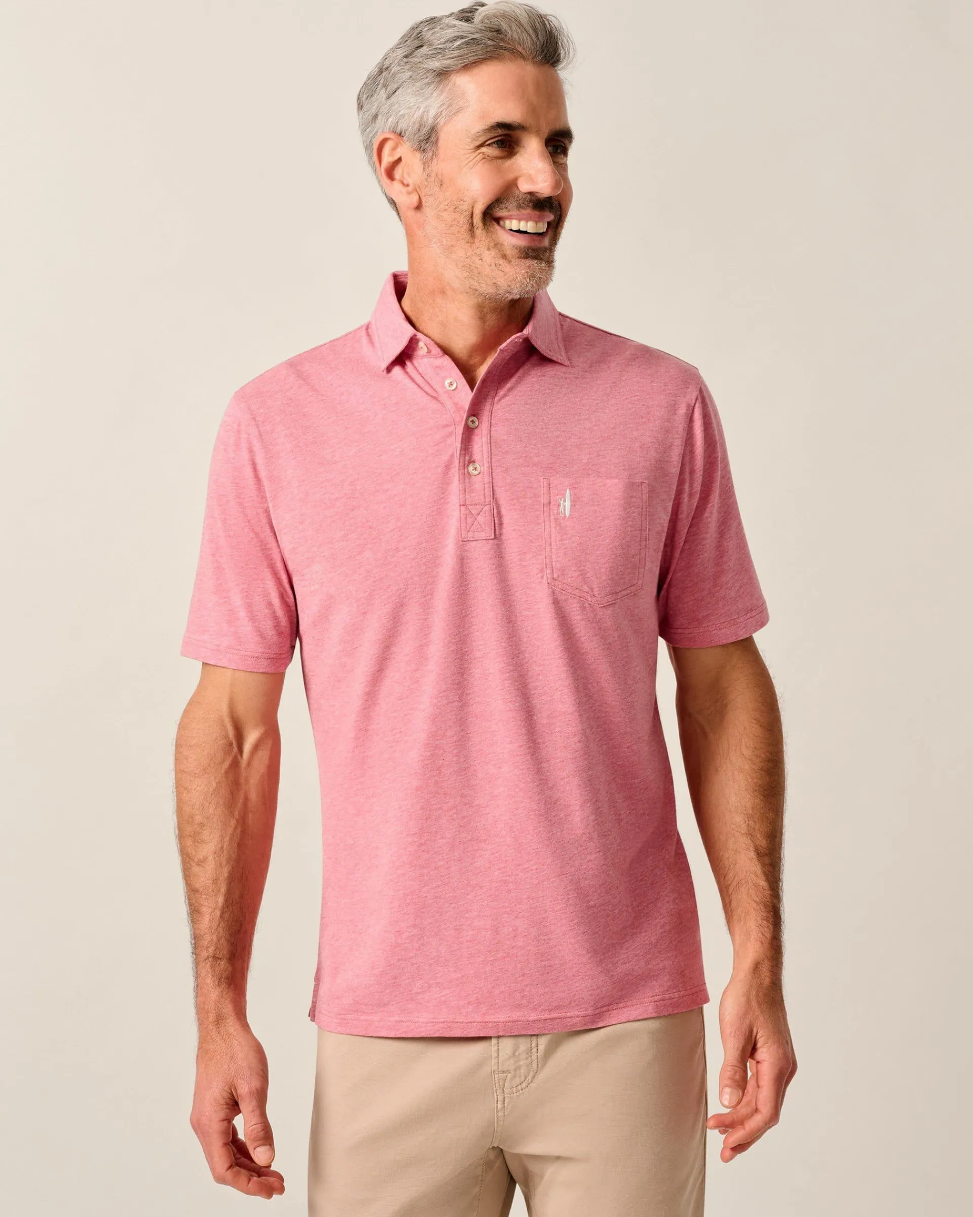 New Original 4-Button Polo - Heathered 2.0 Polos