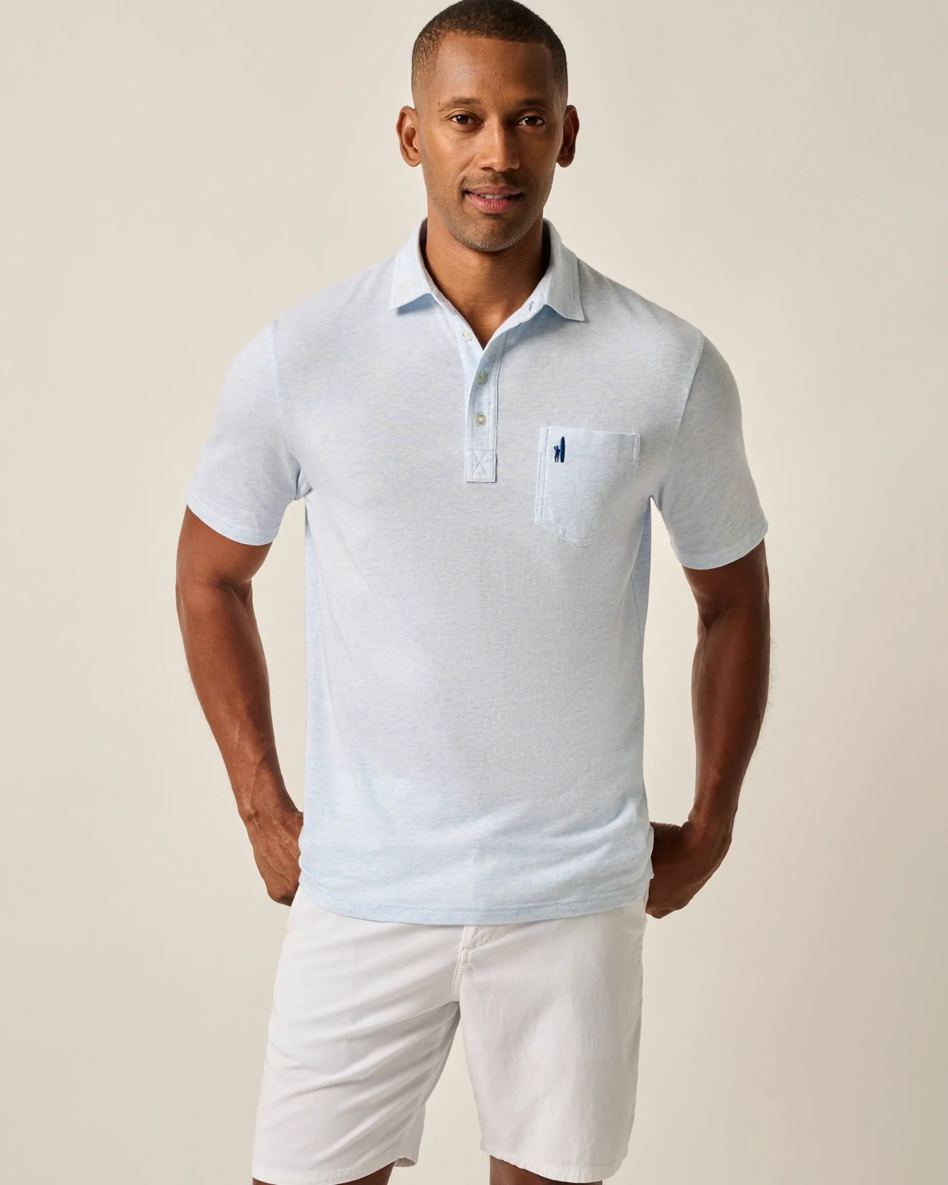 New Original 4-Button Polo - Heathered 2.0 Polos