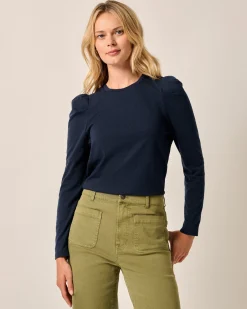Paola Long Sleeve T-Shirt Women Tees & Tanks
