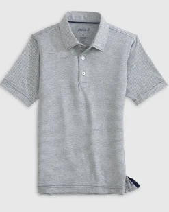 Hot Performance Jersey Jr. Polo - Lyndonn Stripe BOY Polos|Polos