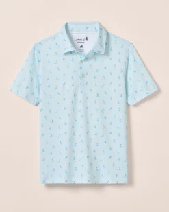 Sale Performance Jersey Jr. Polo - Monkey Business Print BOY Polos|Polos