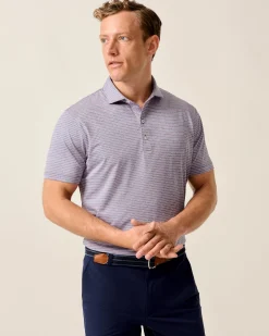 New Performance Jersey Polo - Michael Stripe Polos|Polos