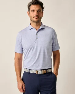 New Performance Jersey Polo - Michael Stripe Polos|Polos