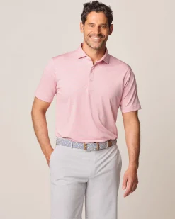 New Performance Jersey Polo - Michael Stripe Polos|Polos