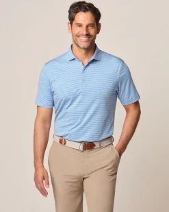 New Performance Jersey Polo - Michael Stripe Polos|Polos